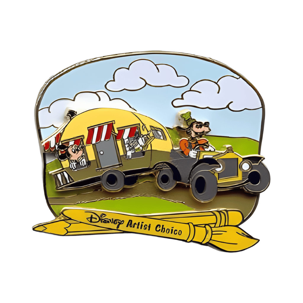 Mickey Mouse Trailer Disney pin