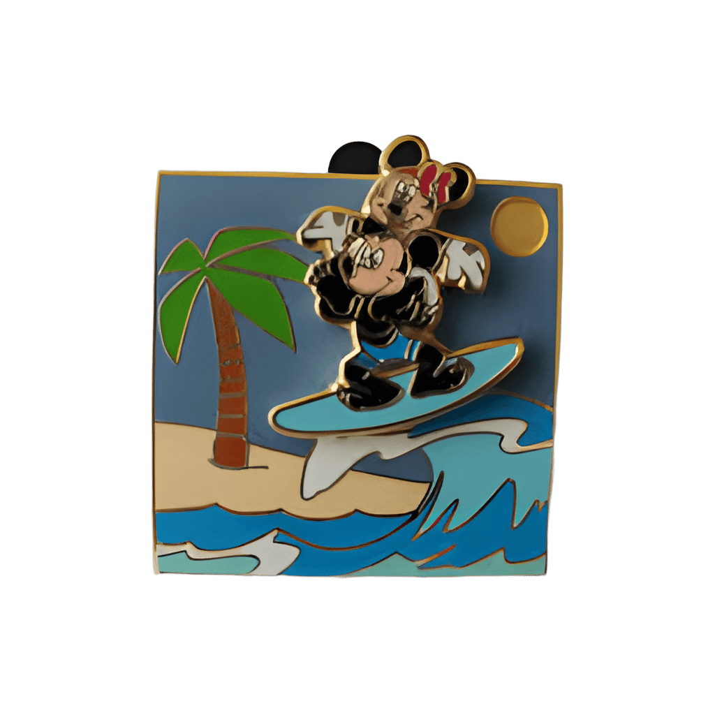 Mickey and Minnie Disney pin
