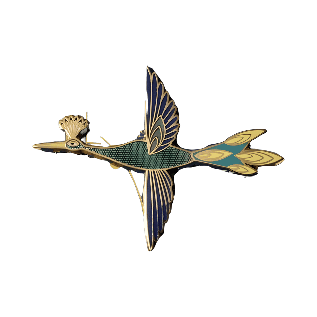 Peacock Disney pin
