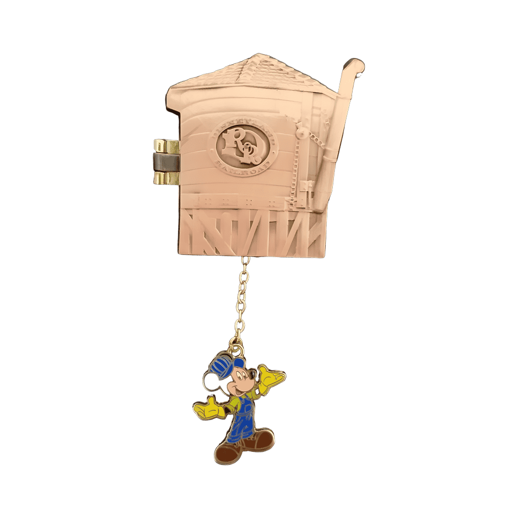 Water Tower with Engineer Mickey Dangle Disney pin