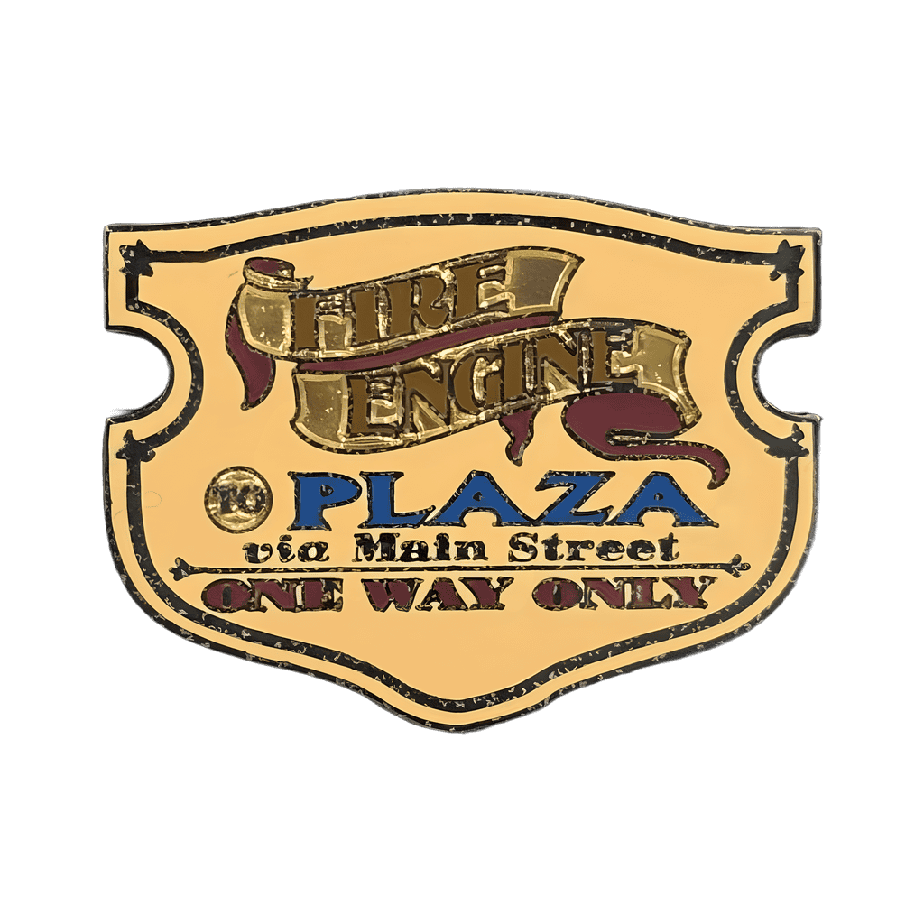 Fire Engine to Plaza Disney pin