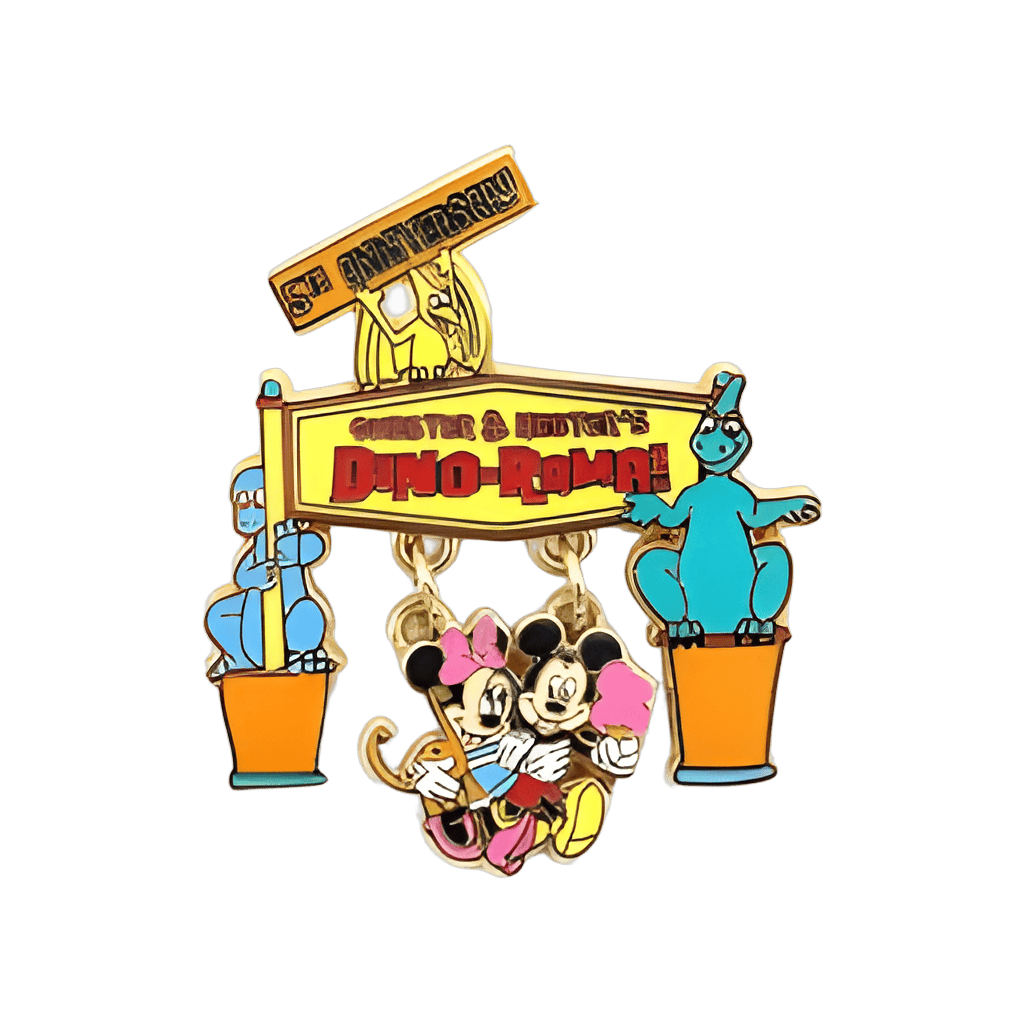 5th Anniversary Dangle Disney pin