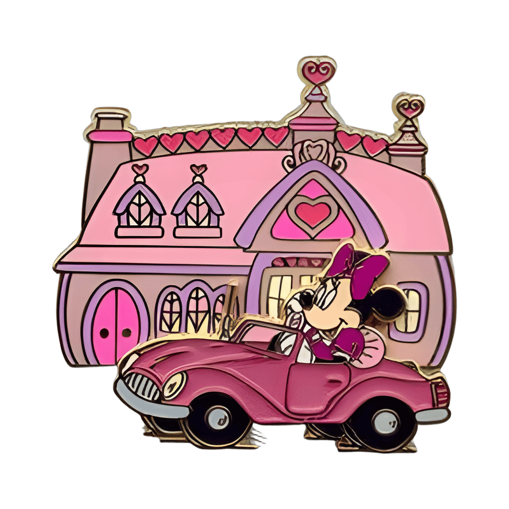 Minnie Mouse in Car Disney pin