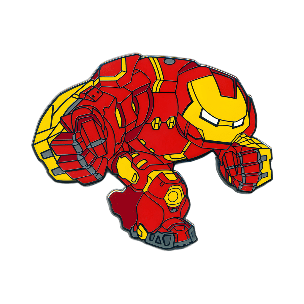 Hulkbuster pin w/Lanyard Disney pin