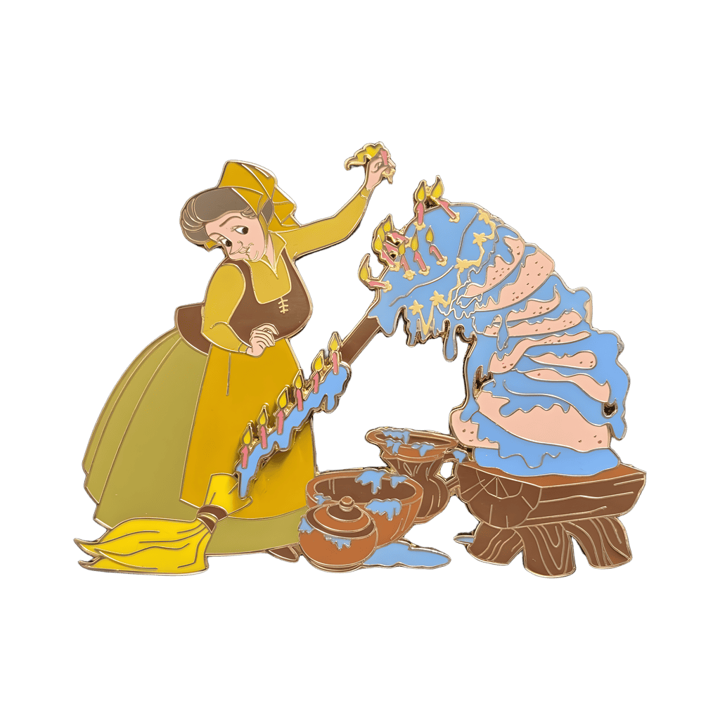 Fauna with birthday cake Boxed Mini Jumbo Disney pin