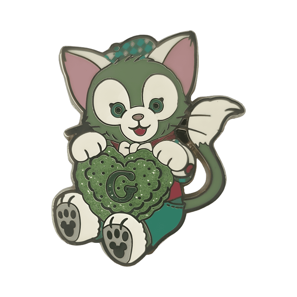 Duffy and Friends with Treats Booster Set - Gelatoni with Heart Cookie Disney pin