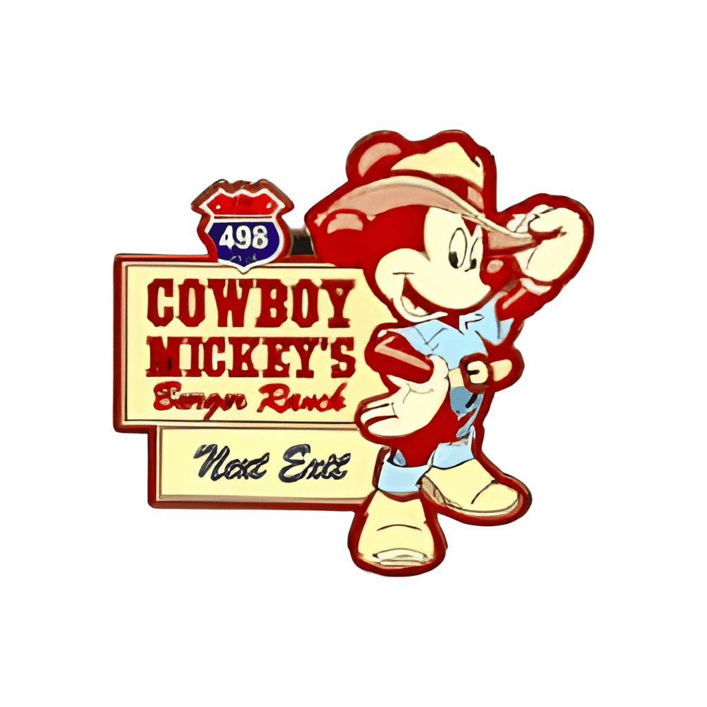 Cowboy Mickey's Burger Ranch Disney pin