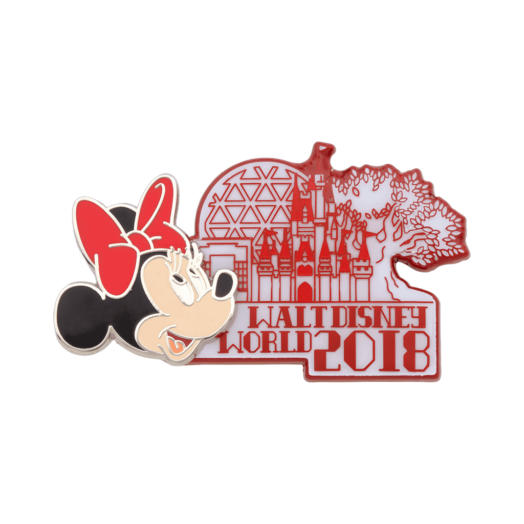 Minnie Mouse 2018 Logo Disney pin