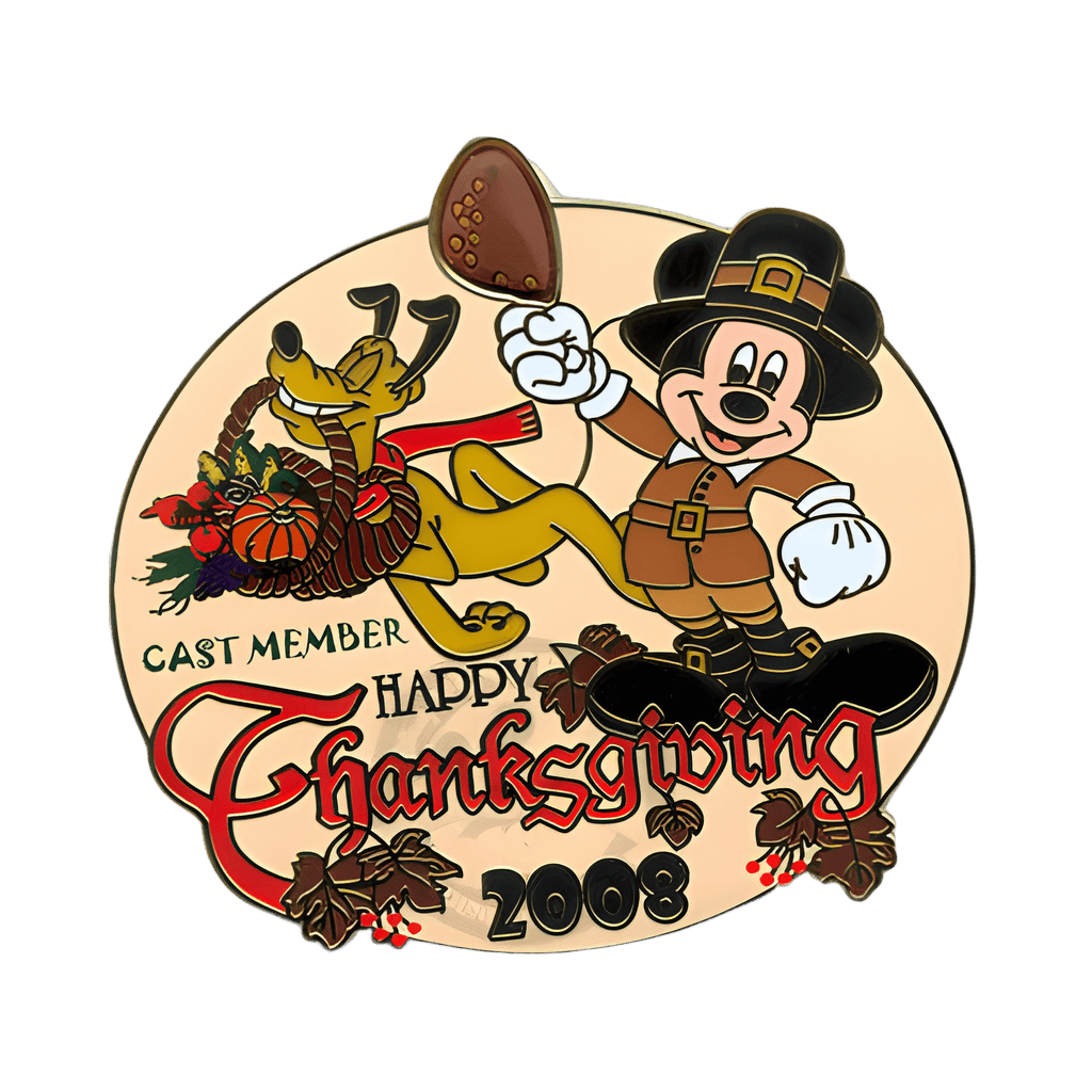2008 - Cast Exclusive Happy Thanksgiving Disney pin