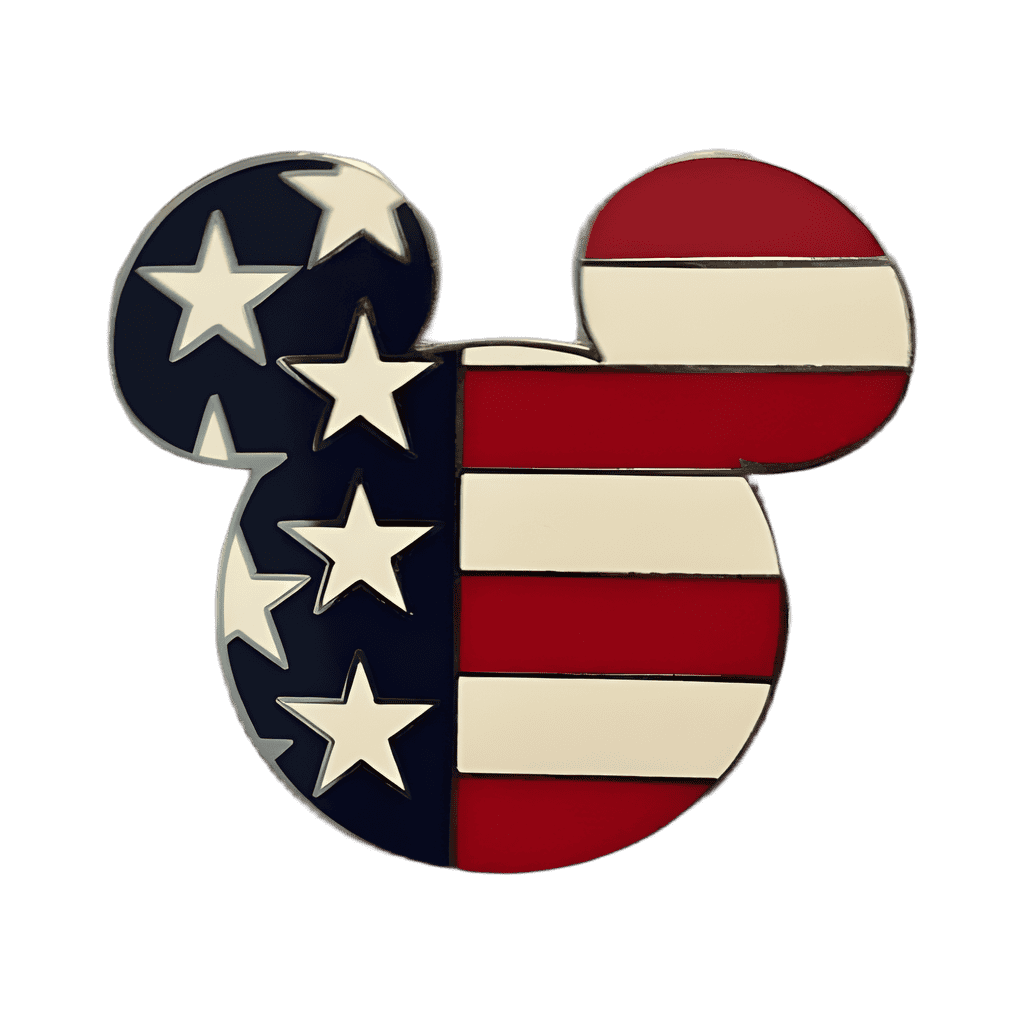 United States Disney pin