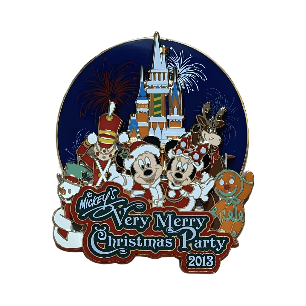 WDW - Mickey’s Very Merry Christmas Party 2013 - Mickey and Friends Jumbo Disney pin