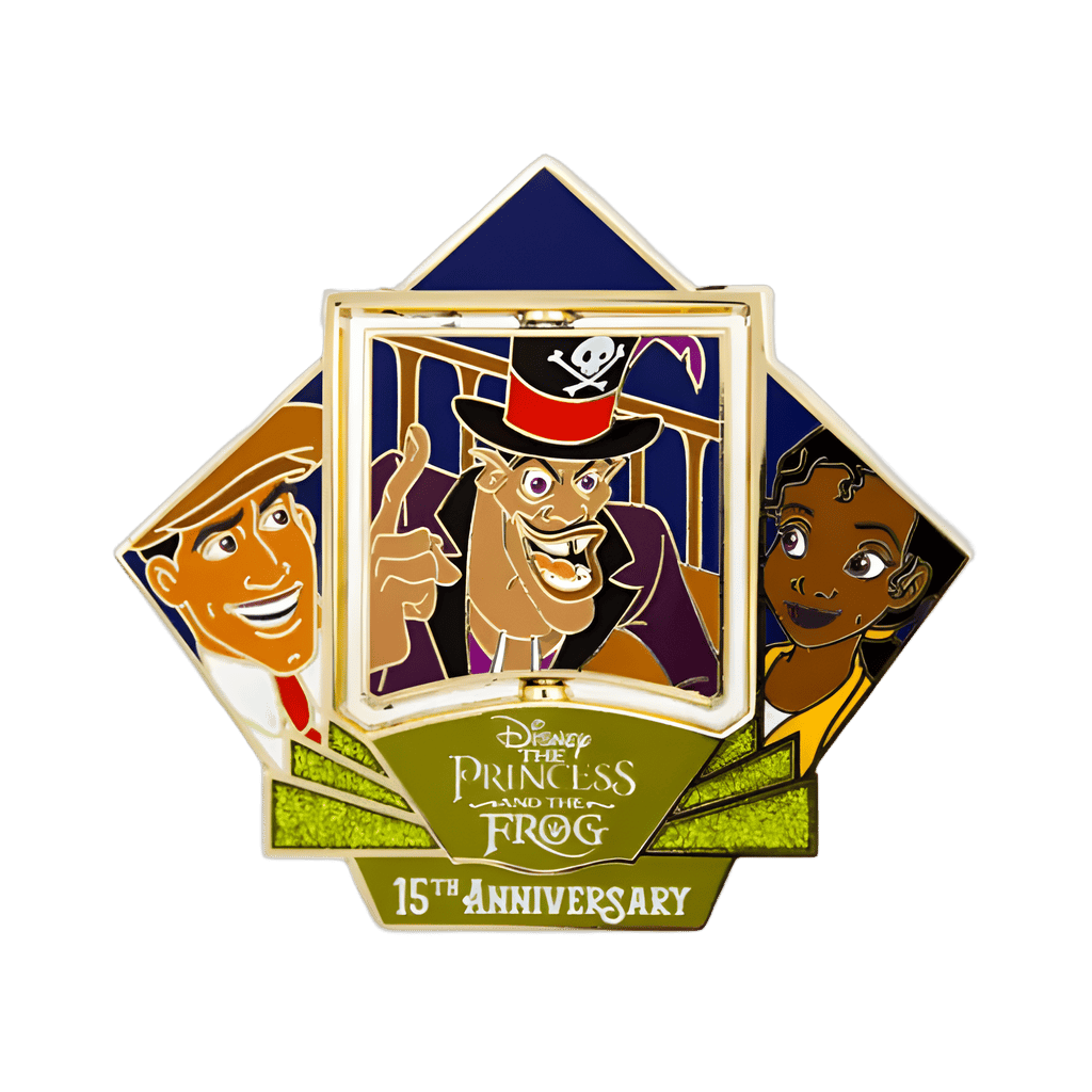 Dr. Facilier and Mama Odie Spinner Disney pin