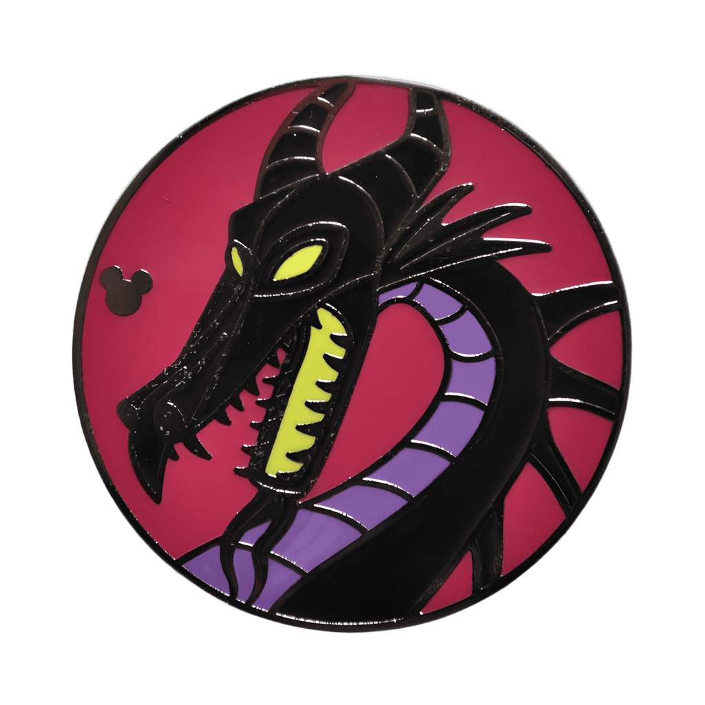 Dragon Maleficent Disney pin