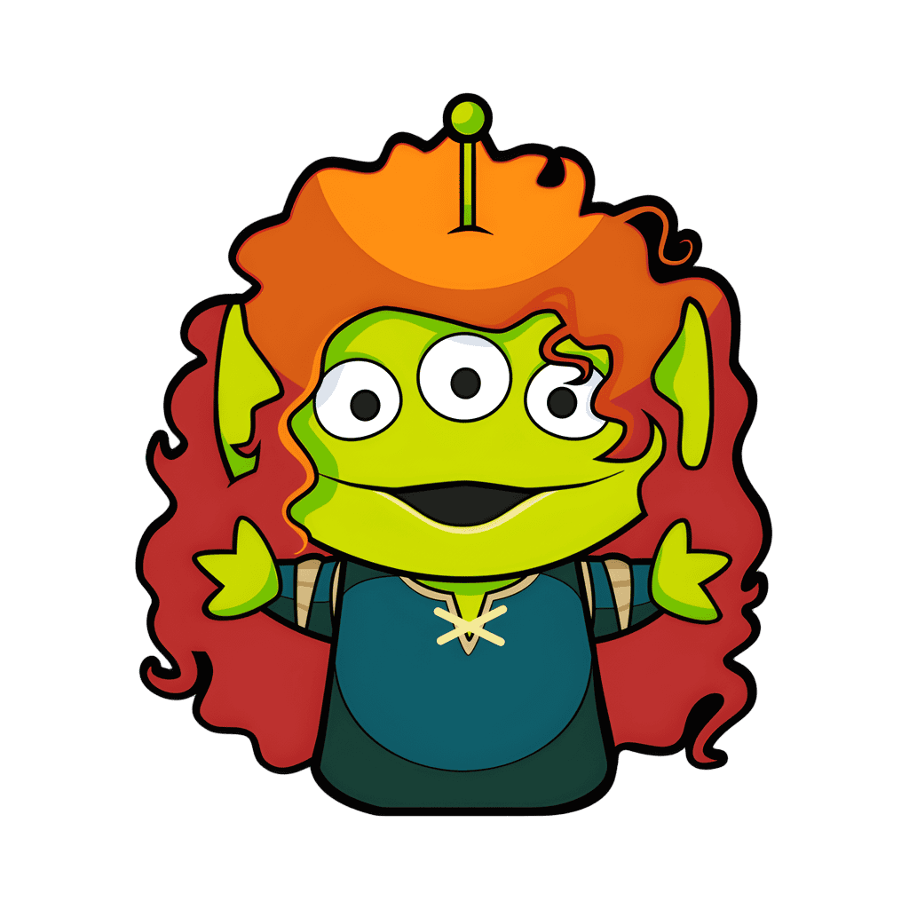 Merida #417 Disney pin