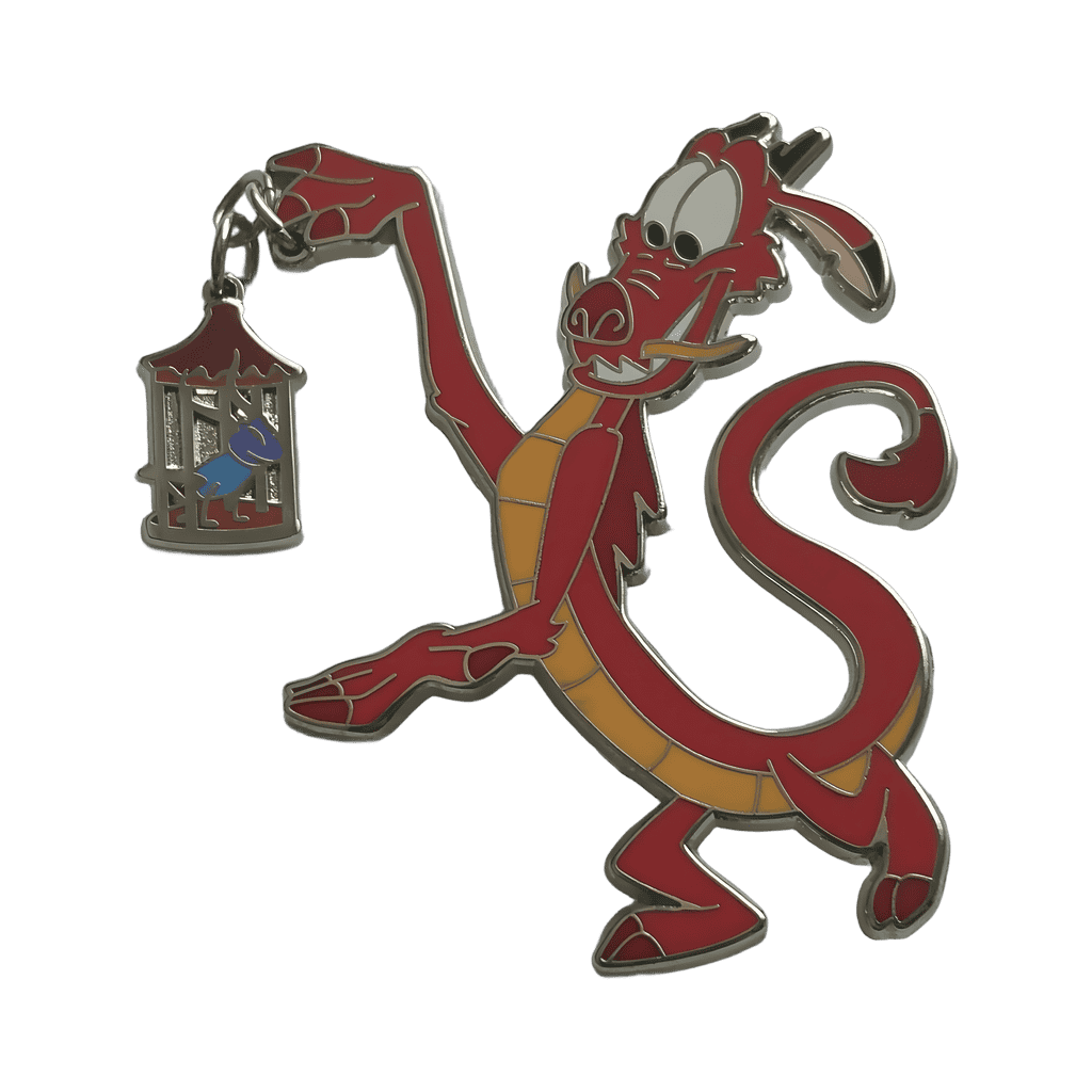 Mushu and Cri-Kee Disney pin