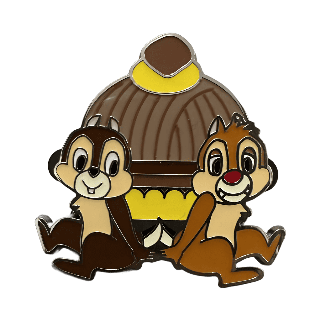 Chip and Dale - Cake Disney pin