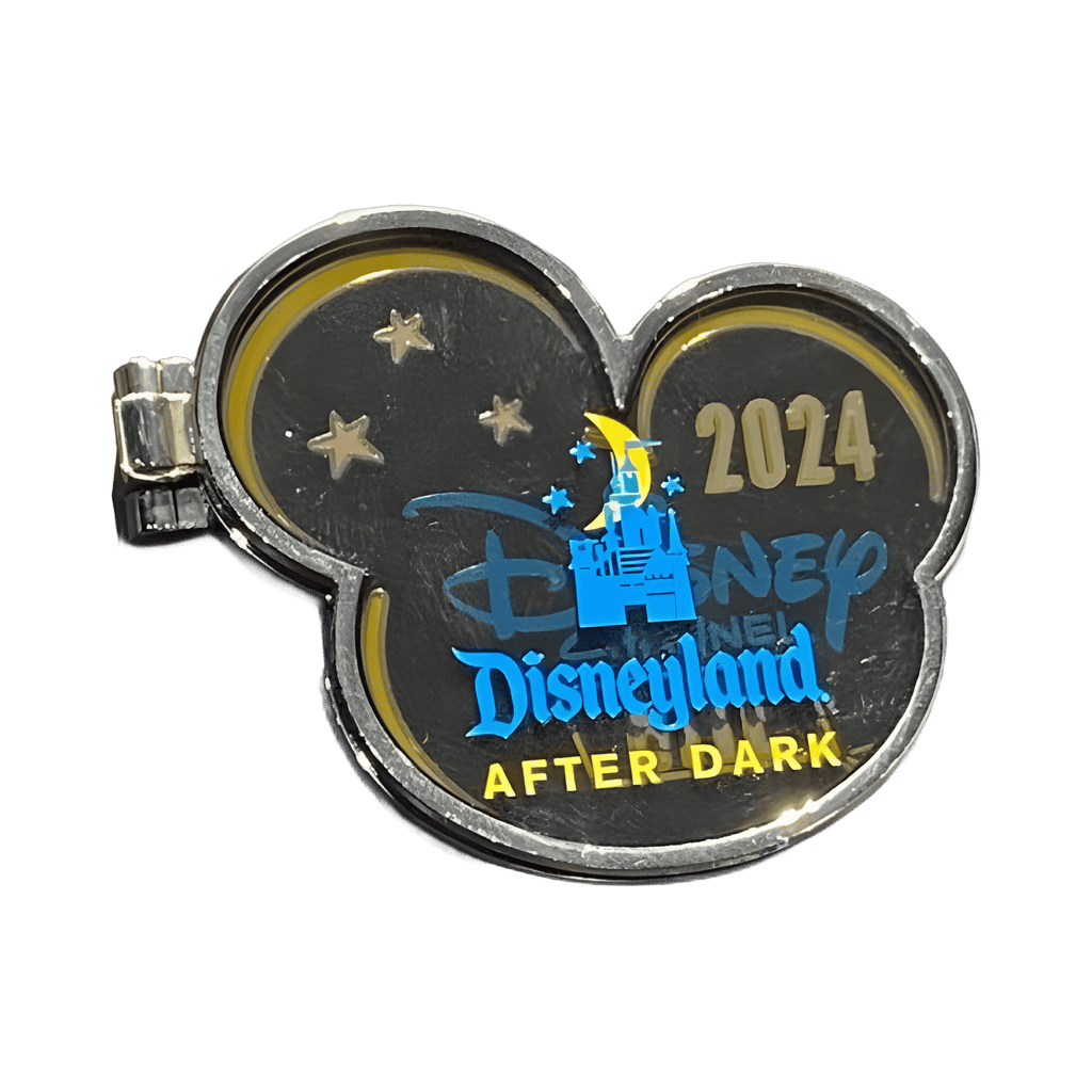 Disney Channel Nite 2024 - Hinged Transparent Mickey Icon Disney pin