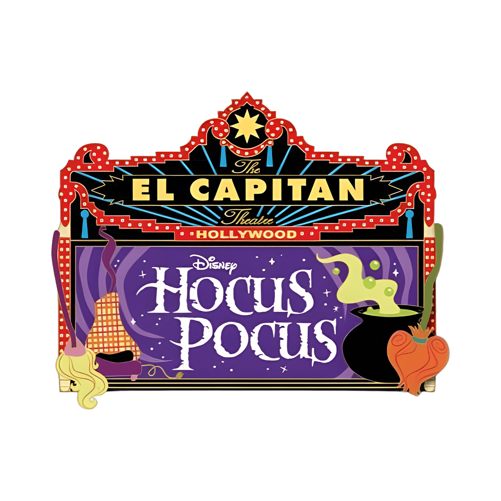 Hocus Pocus - Witch's Brooms and Cauldron (Surprise) Disney pin