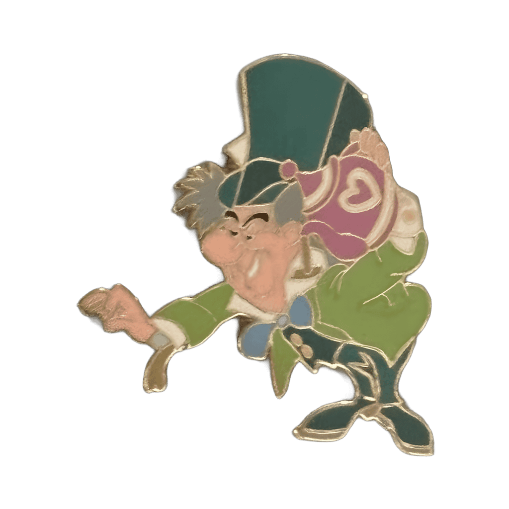 Framed Set - Mad Hatter Disney pin