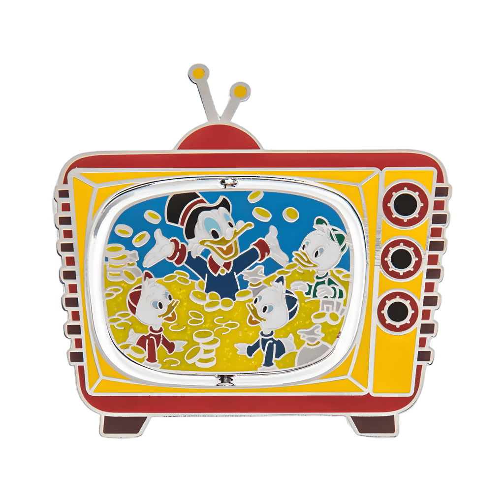 DuckTales 35th Anniversary - Television Spinner Disney pin