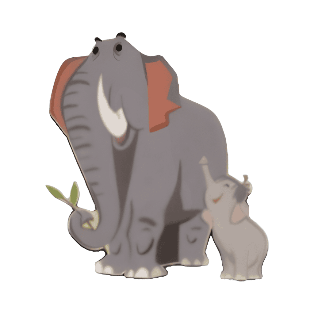 The Jungle Book Map Set - Colonel Hathi and Jr. Disney pin