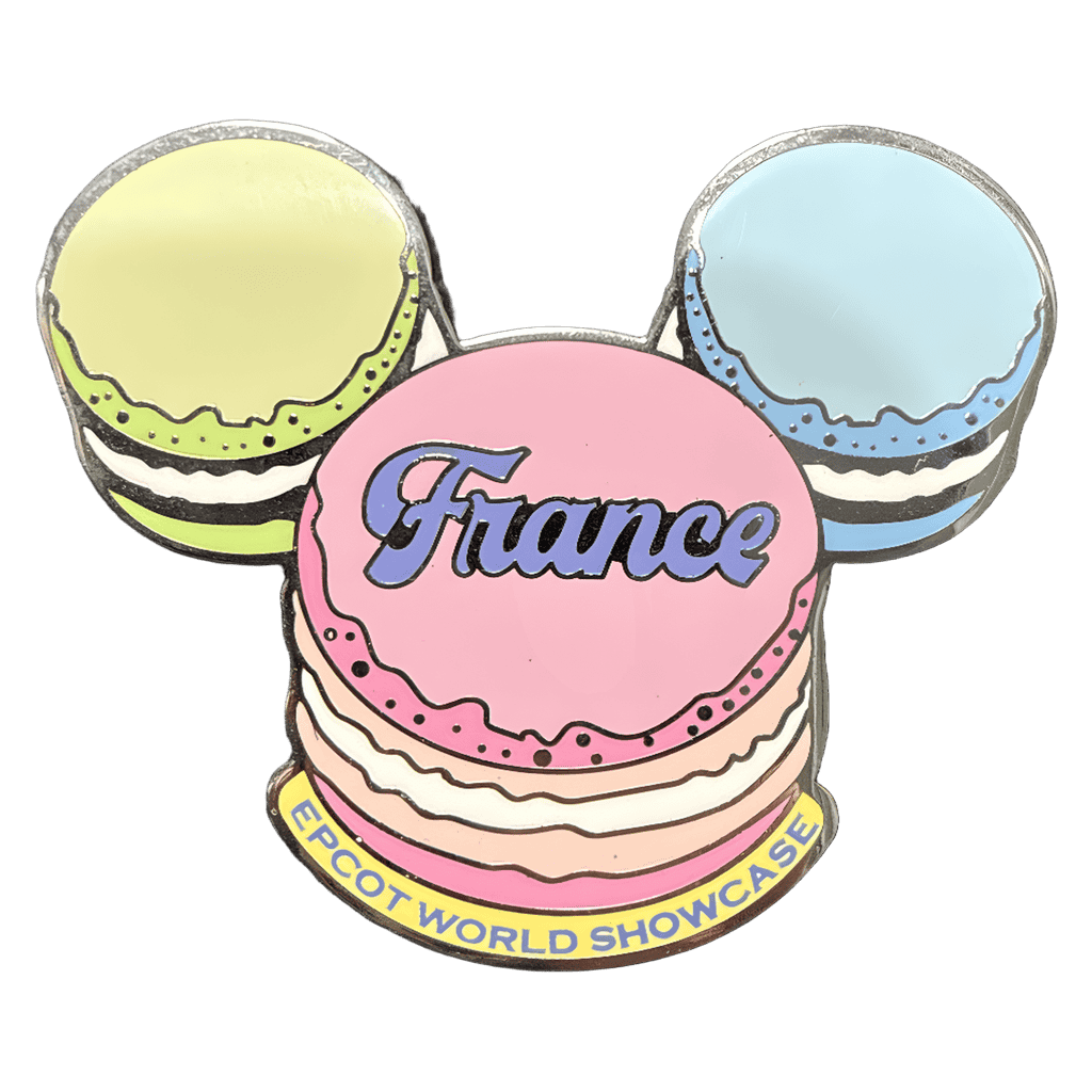 Epcot World Showcase Macaron France Disney pin