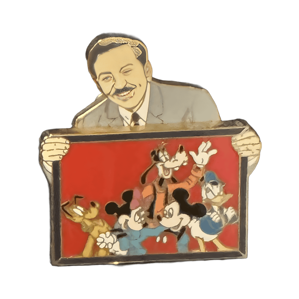 Walt Disney - Mickey, Minnie, Donald, Goofy, Pluto - Fab 5 Disney pin