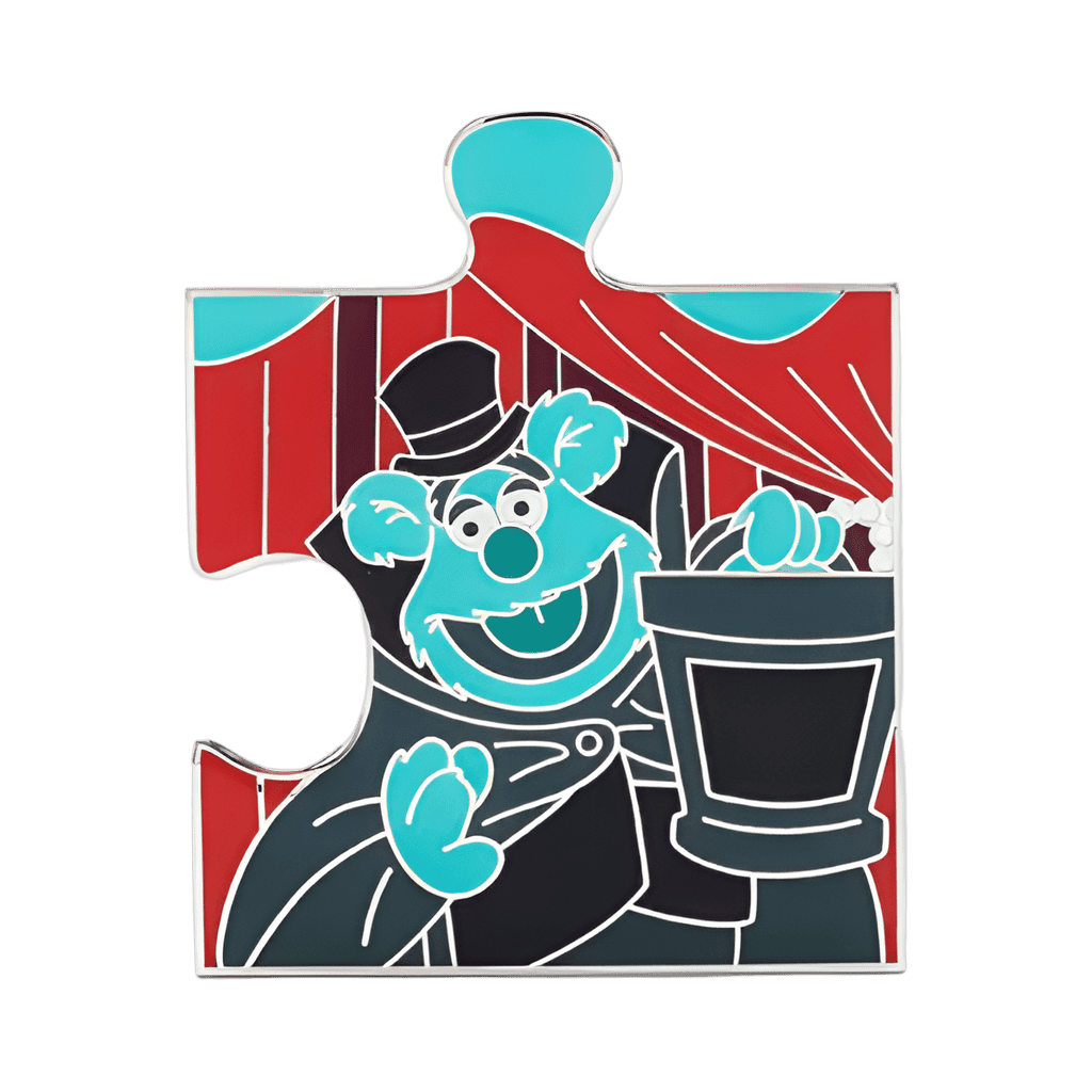 Fozzie Bear as Hat Box Ghost Disney pin