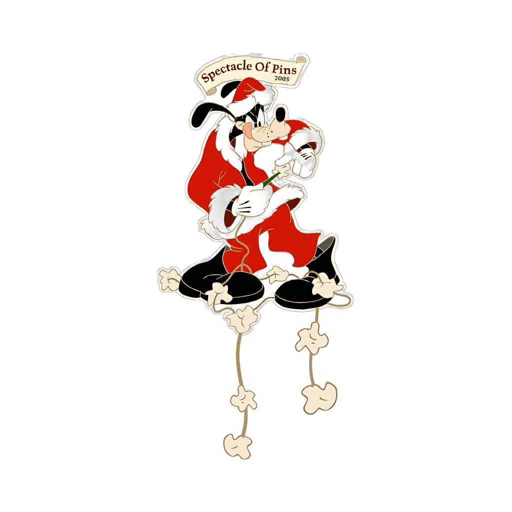 Santa Goofy Strings the Popcorn Disney pin