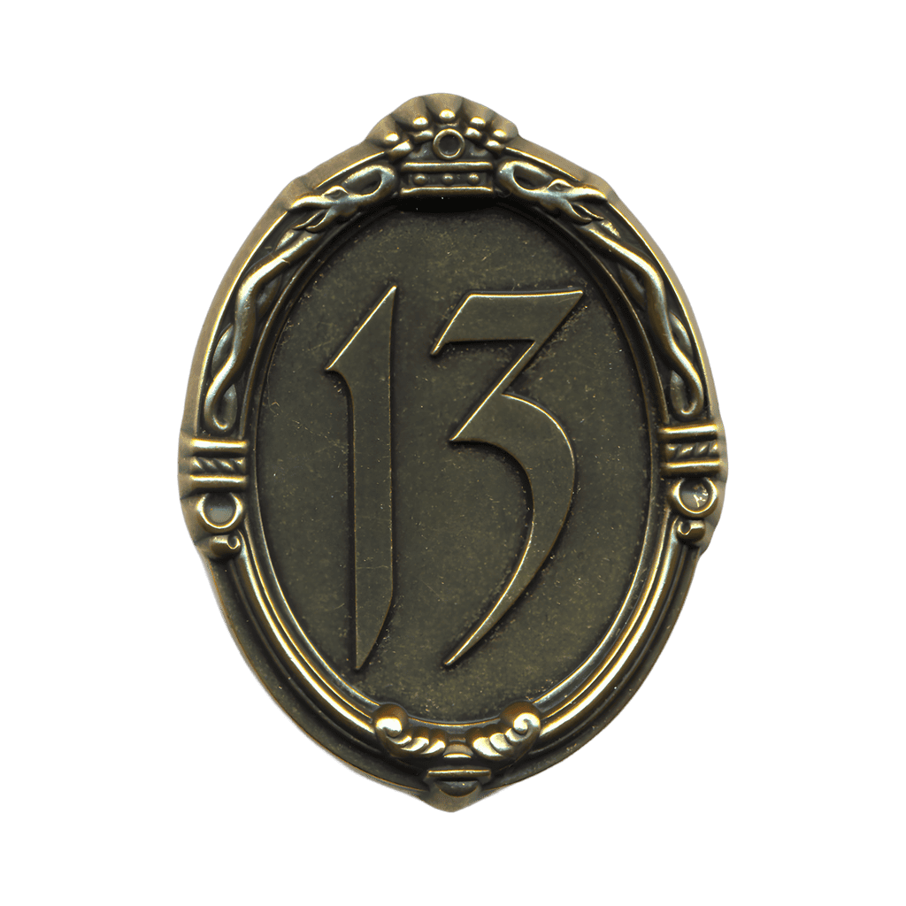 Magic Mirror Brass Completer Pin Disney pin