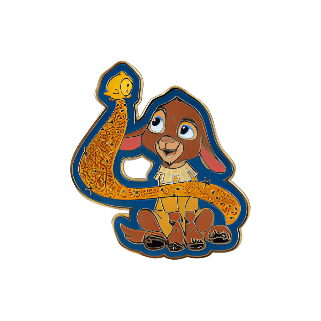 Valentino and Star Disney pin