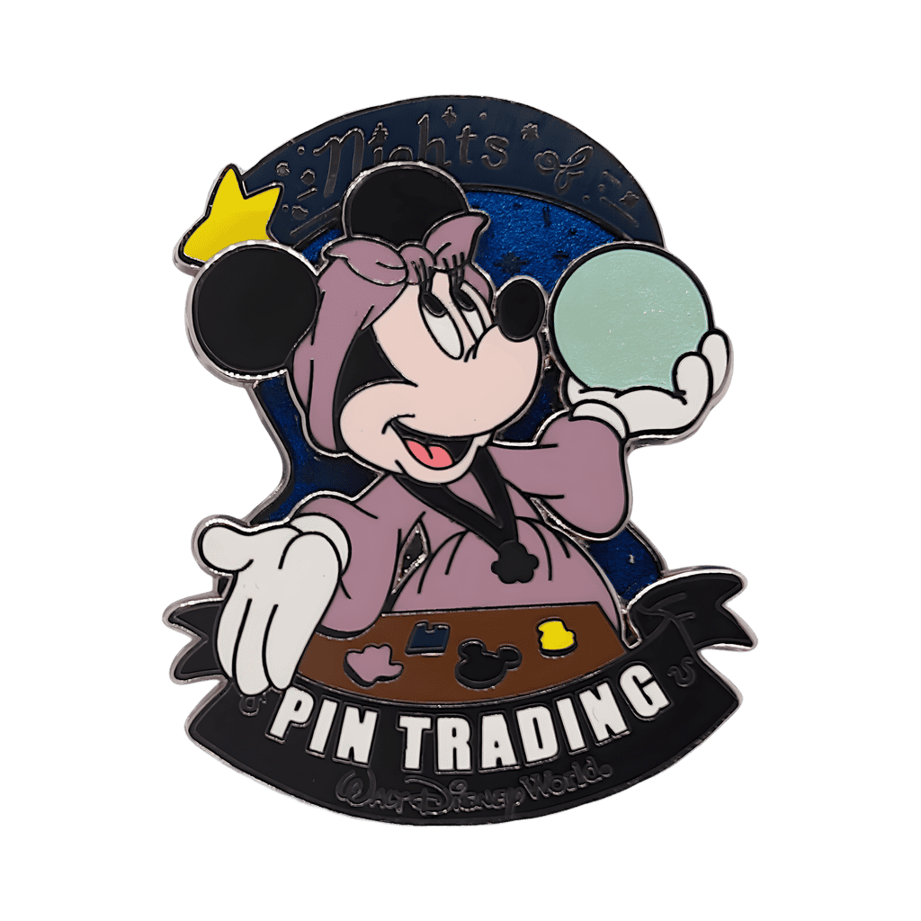 Minnie with crystal ball Disney pin