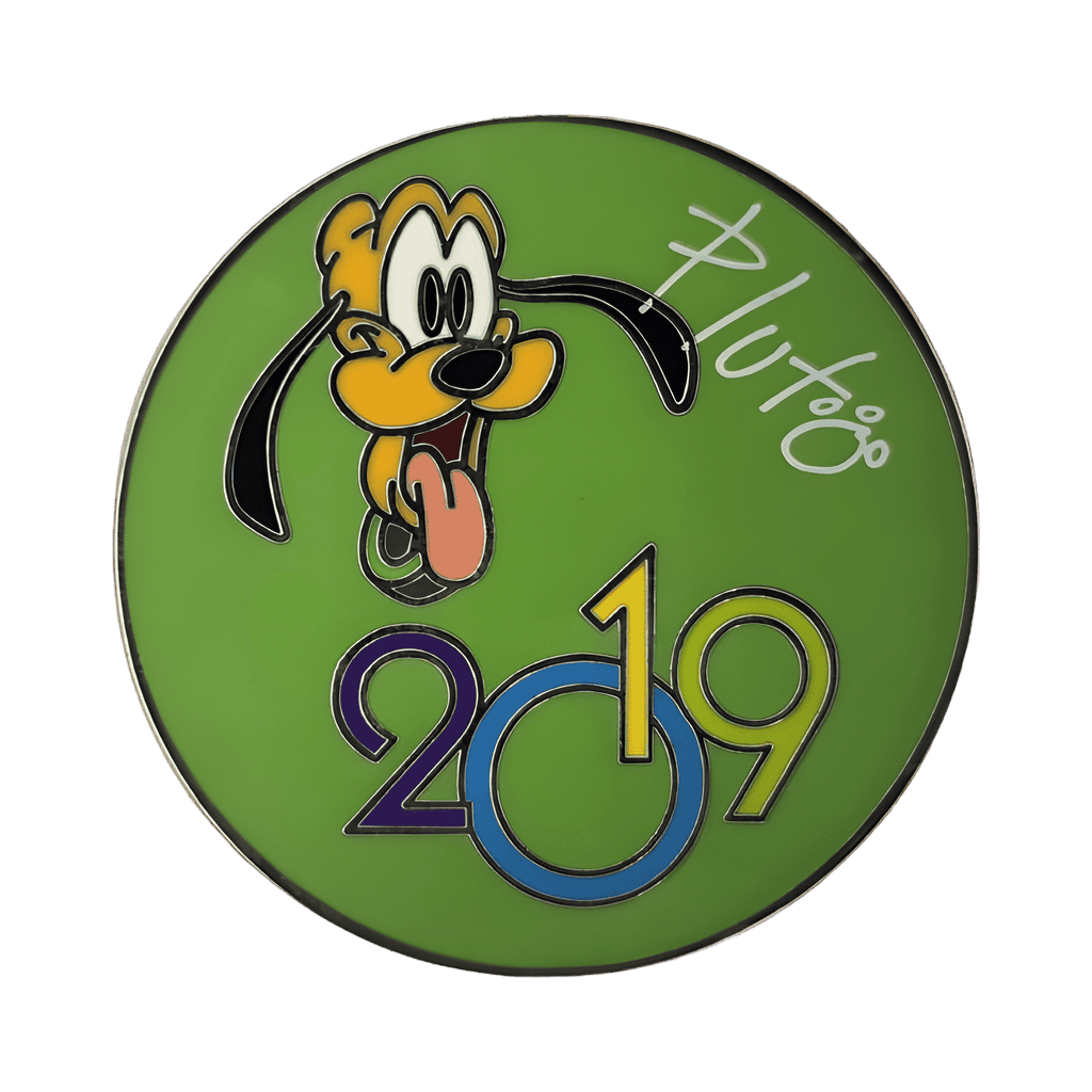 2019 Dated Lanyard Starter Set - Pluto Disney pin