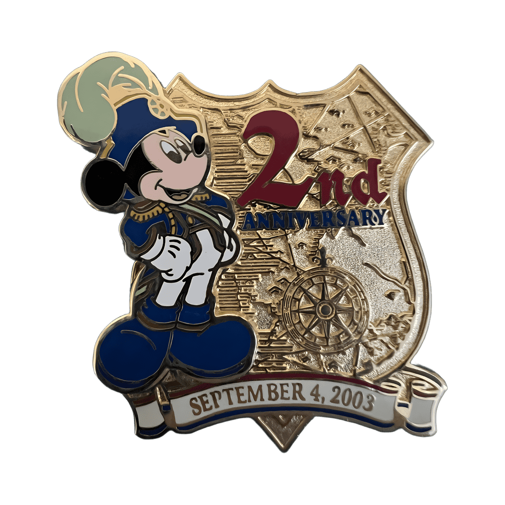 2nd - Mickey Disney pin