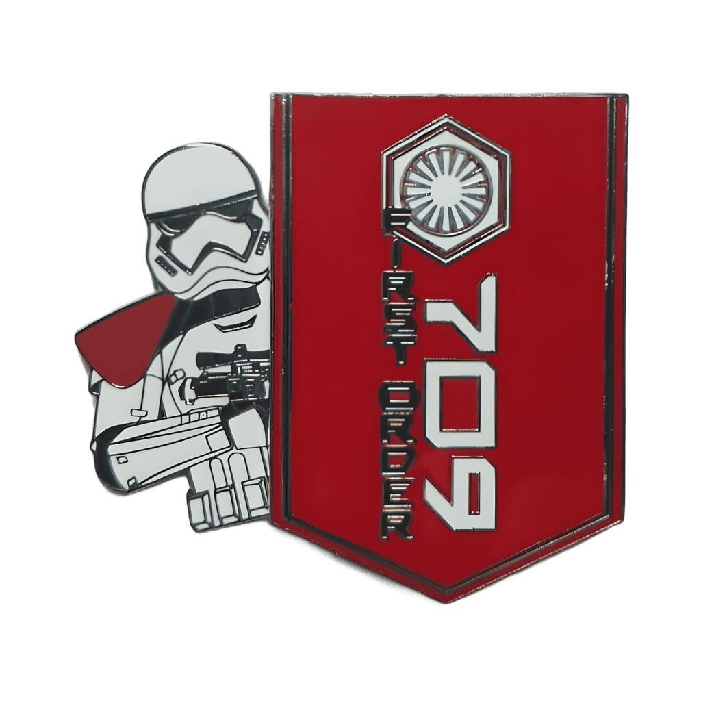 Stormtrooper and BB-9E Disney pin