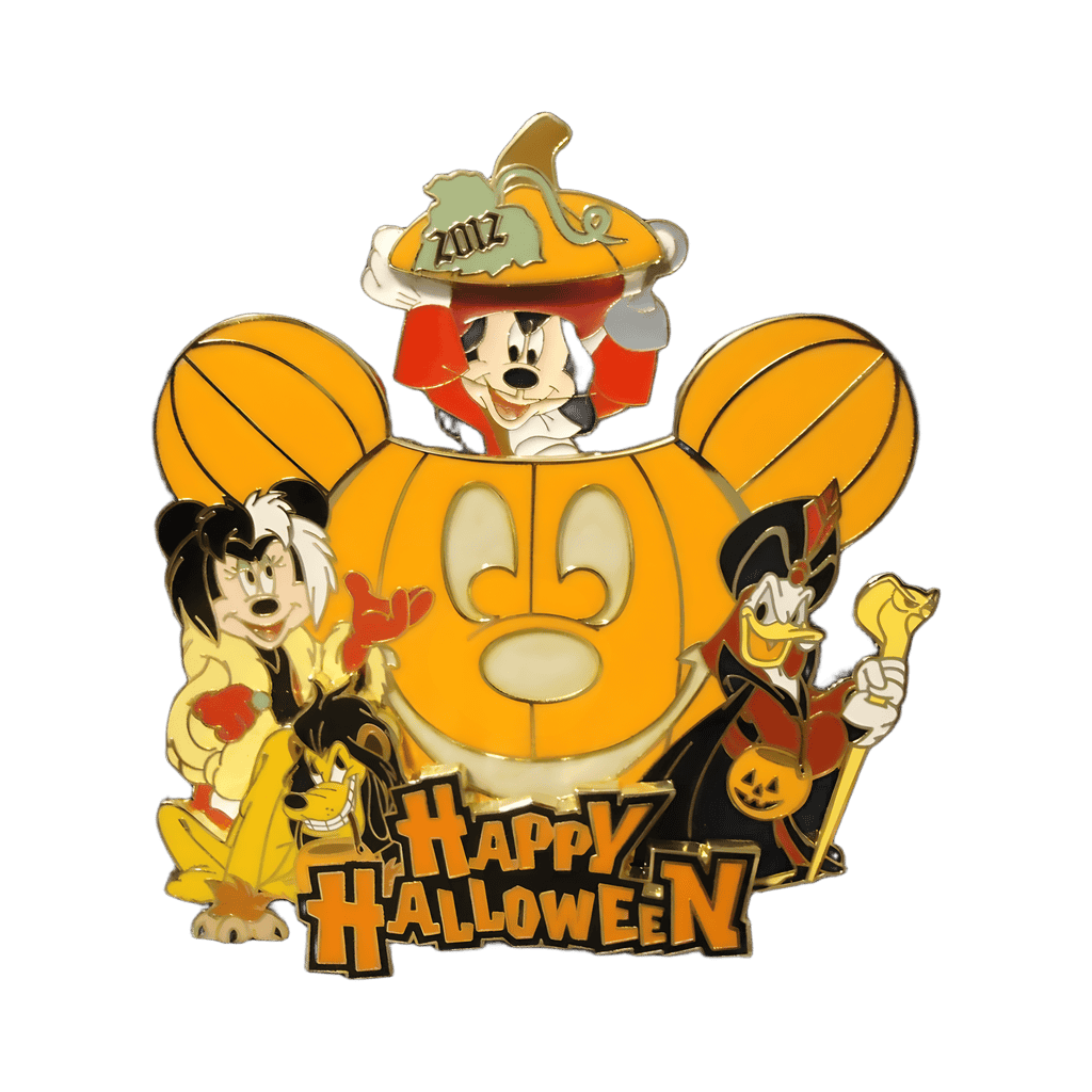 Mickey, Minnie, Pluto and Donald Disney pin