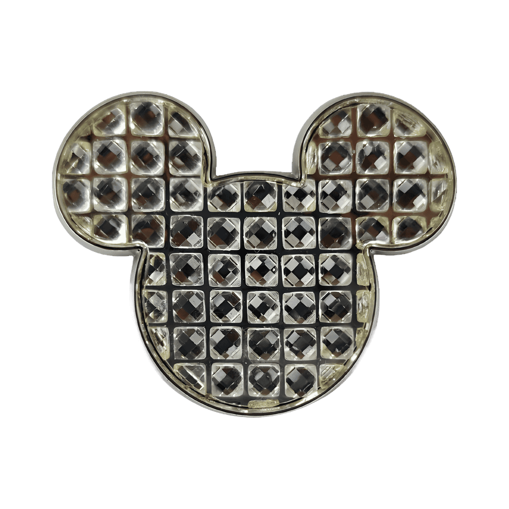Clear Jeweled Mickey Icon Disney pin
