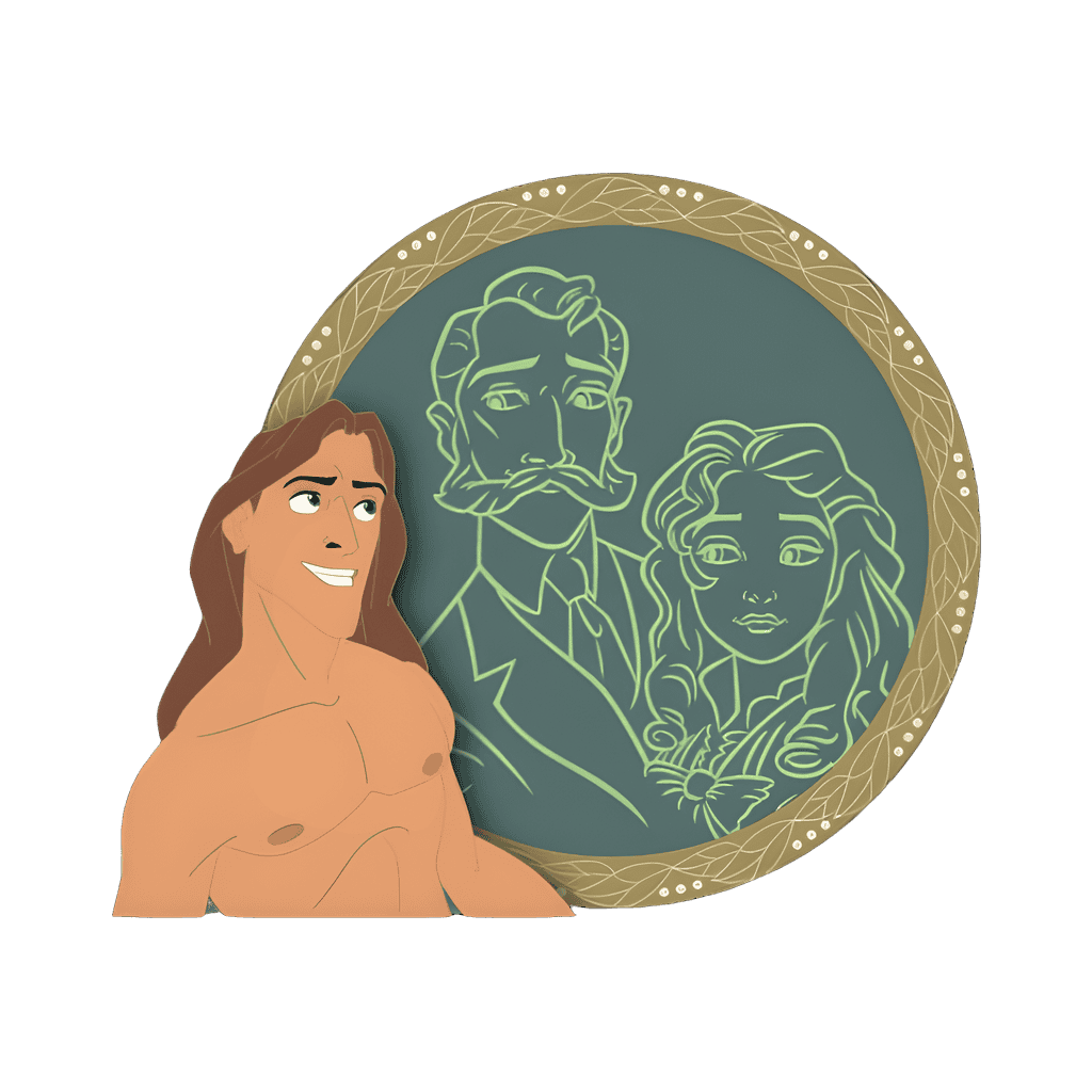 Spirit of family Tarzan Disney pin