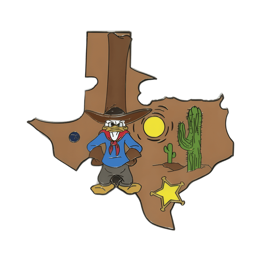 Texas Disney pin