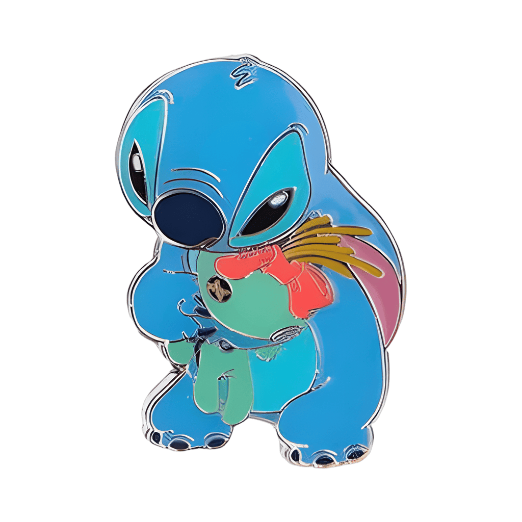 Stitch and Scrump Disney pin
