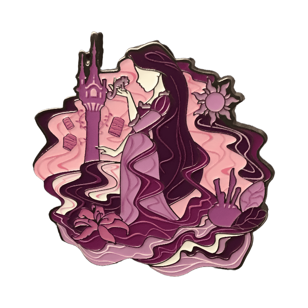 Rapunzel Monochrome Princess Disney pin