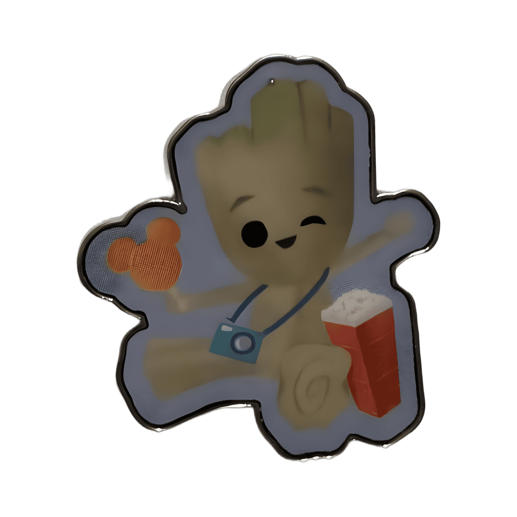 Groot Enjoying Treats Disney pin
