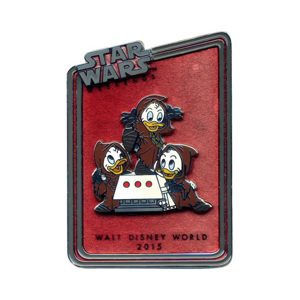 Huey, Dewey, & Louie as Jawas Disney pin