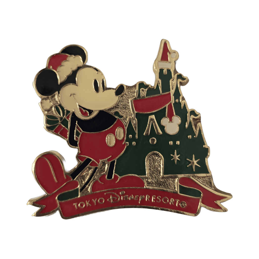 Mickey Christmas Castle Disney pin
