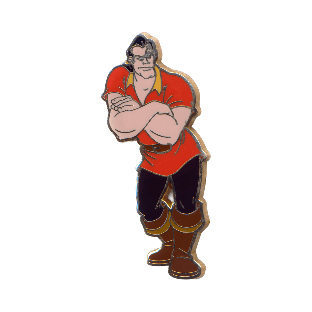 Gaston Standing with his Arms Crossed Disney pin