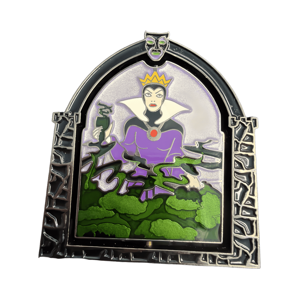 Evil Queen Transformation Spinner Disney pin