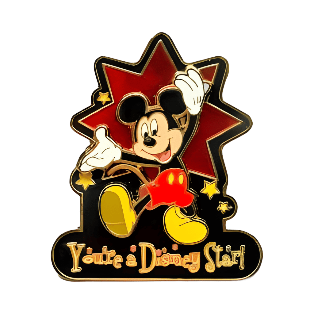 Mickey “you’re a Disney star” Disney pin