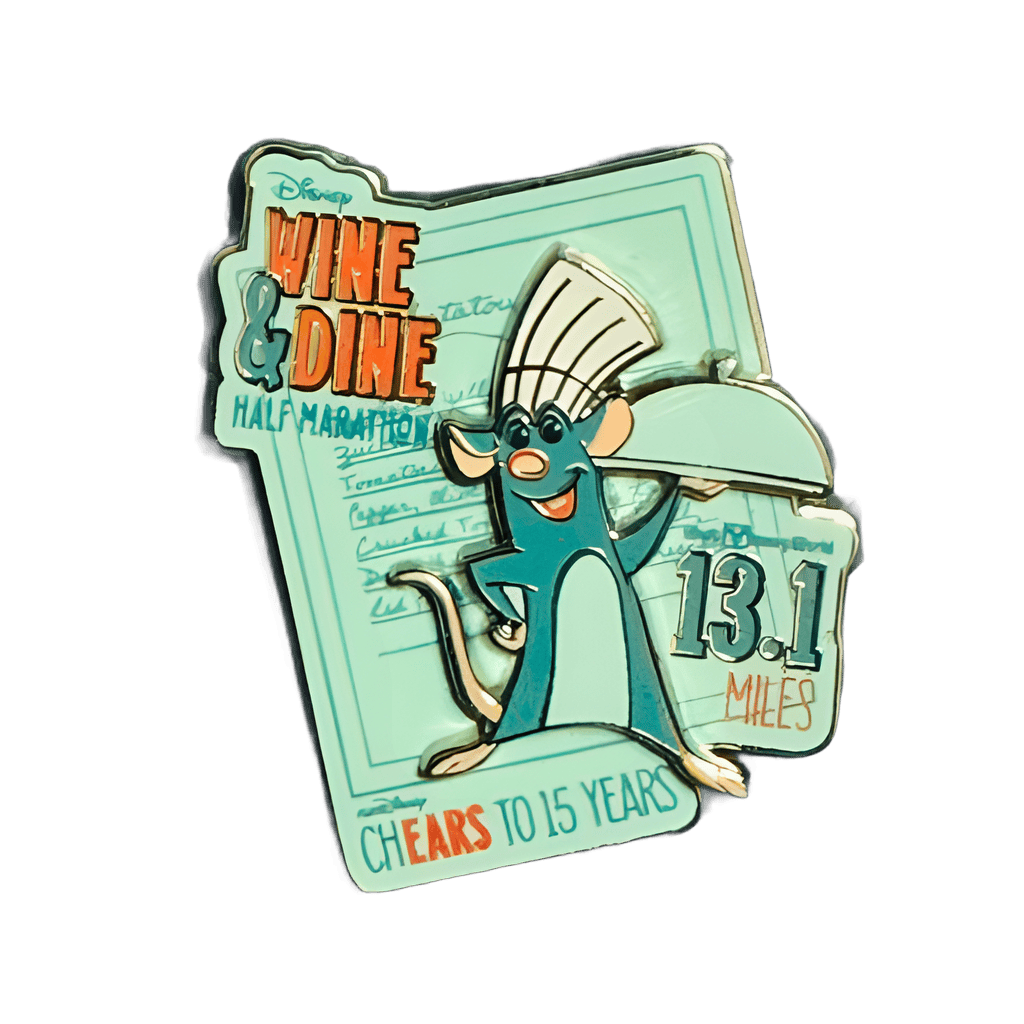 Remy 13.1 Miles Disney pin