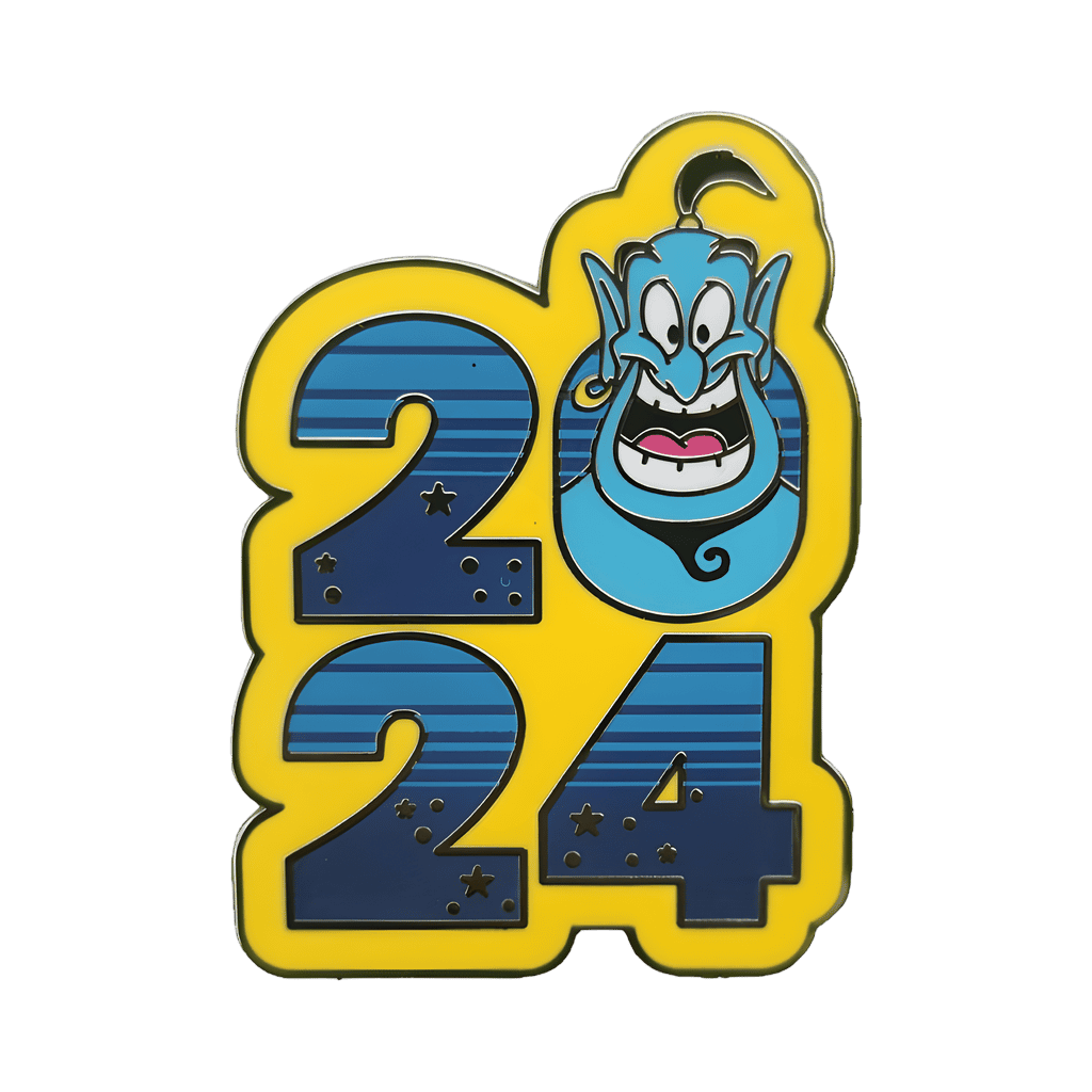 Brave New World Dated Booster Set - Genie Disney pin