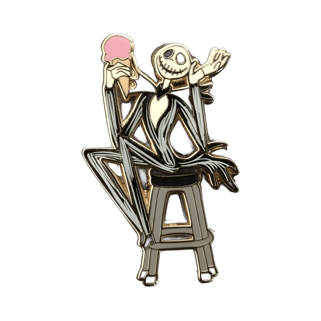 Jack Skellington on Stool Disney pin